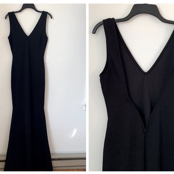 Fashion Nova Dresses Fashion Nova Black Bodycon Maxi Dress Sm